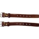 Bicycle Basket Attachment Belts (leather)
